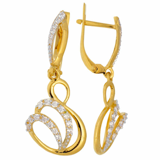 83492-1с Серьги (Ag 925)