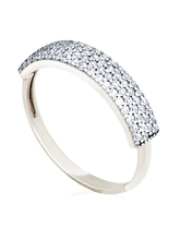 81354/19.5 Кольцо фианит (серебро 925°)