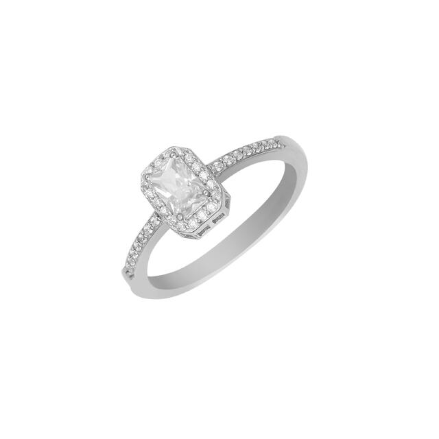 81641/17.5  Кольцо фианит (серебро 925°)