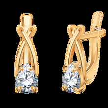 22146з-925 серьги 925*/золочение