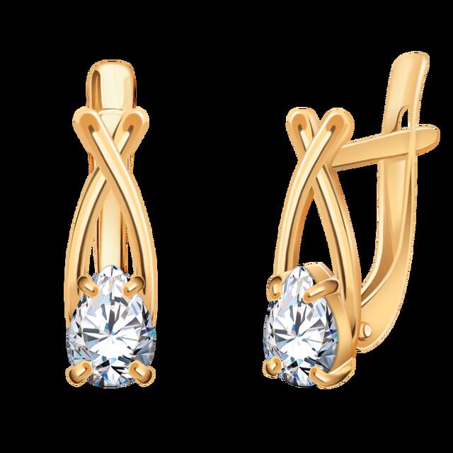 22146з-925 серьги 925*/золочение