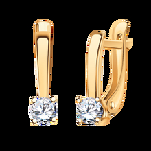 2907з-925 серьги 925*золочение