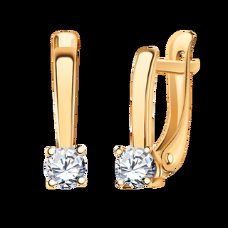 2907з-925 серьги 925*золочение