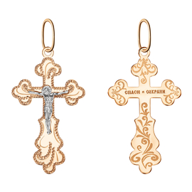 Крест 102-ИХ-26.13-13 (Золото 585)