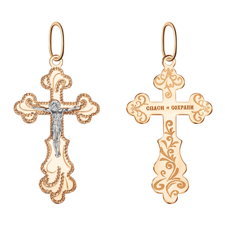 Крест 102-ИХ-26.13-13 (Золото 585)