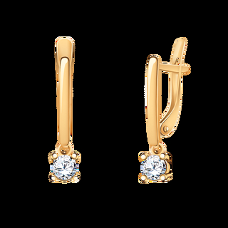 22045з-925 серьги 925*/золочение